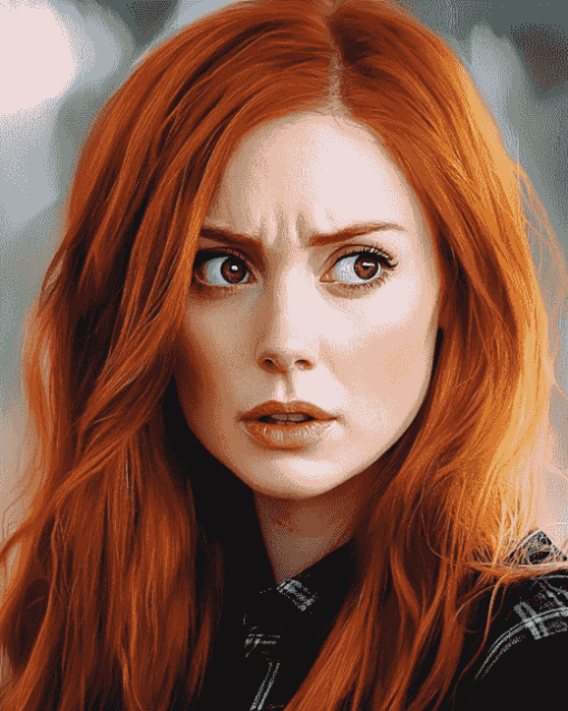 Amy Pond Celebrity Diamond Painting