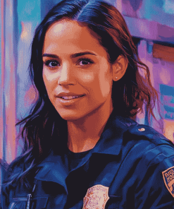 Amy Santiago Brooklyn 99 Series Diamond Painting