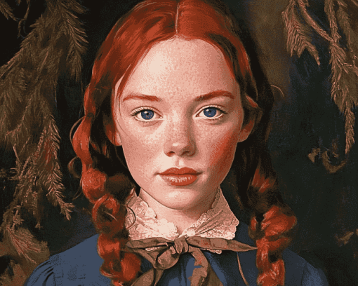 Amybeth McNulty Anne Shirley Themed Diamond Painting