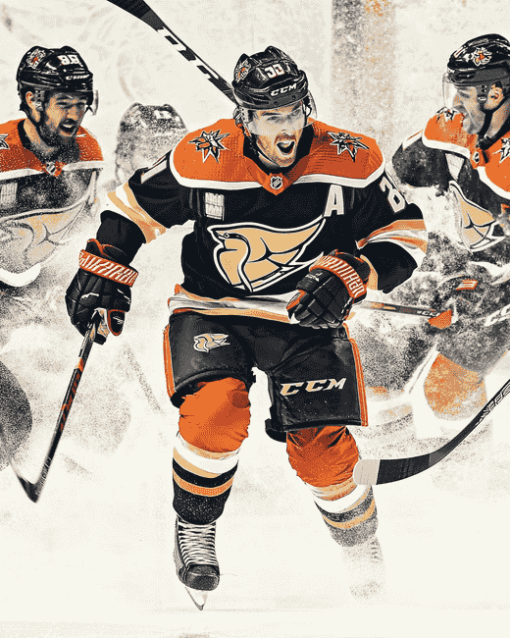 Anaheim Ducks Ice Hockey Team Diamond Painting