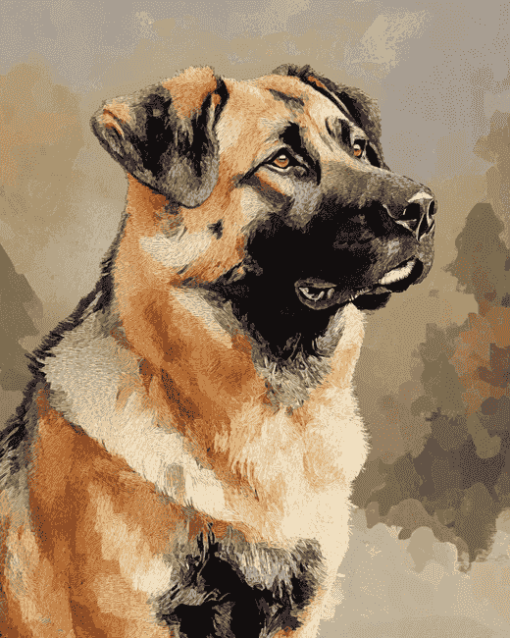 Anatolian Shepherd Puppy Diamond Painting