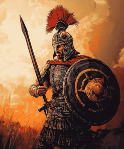 Ancient Warriors Military Diamond Painting