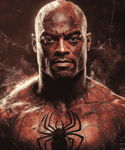 Anderson Silva Spider Art Diamond Painting