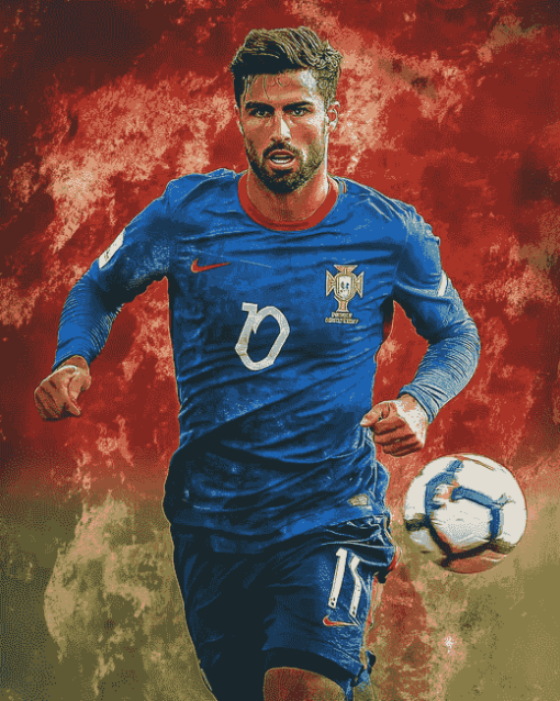 Andre Gomes Football Player Diamond Painting