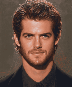 Andrew Garfield Celebrity Diamond Painting