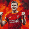 Andrew Robertson Football Illustration Diamond Painting