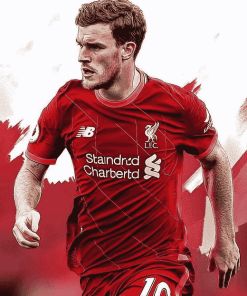 Andrew Robertson Liverpool Footballer Diamond Painting