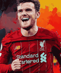 Andy Robertson Liverpool Star Diamond Painting