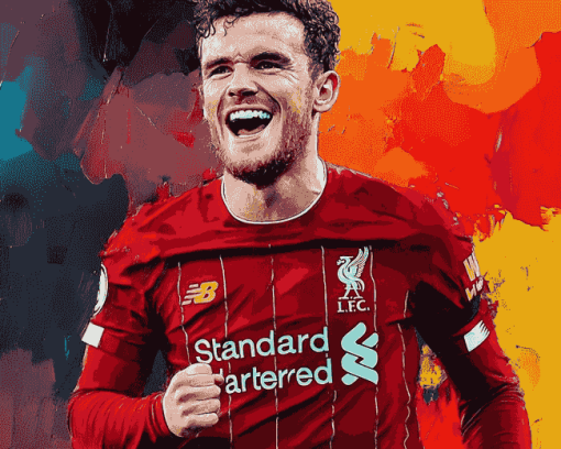 Andy Robertson Liverpool Star Diamond Painting