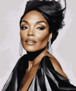 Angela Bassett Celebrities Diamond Painting