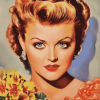 Angela Lansbury Famous Woman Diamond Painting