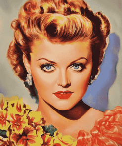 Angela Lansbury Famous Woman Diamond Painting