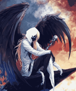 Angels of Death Anime Art Diamond Painting