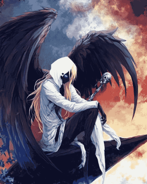 Angels of Death Anime Art Diamond Painting