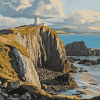 Anglesey Coastline Landscapes Diamond Painting