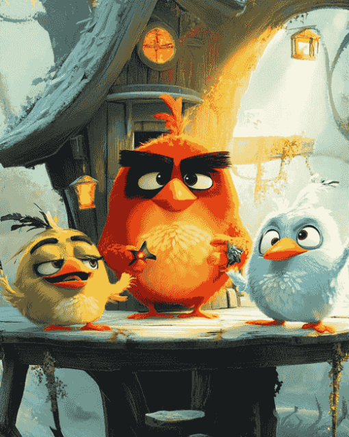 Angry Birds Animation Diamond Painting