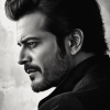 Anil Kapoor Black and White Diamond Painting