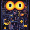 Animated Pacman Diamond Painting