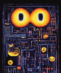 Animated Pacman Diamond Painting