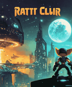 Animated Ratchet And Clank Diamond Painting