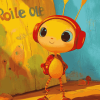 Animated Rolie Polie Olie Series Diamond Painting