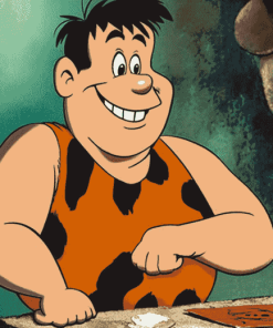 Animated Series Fred Flintstones Diamond Painting