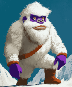 Animation Yeti Diamond Painting