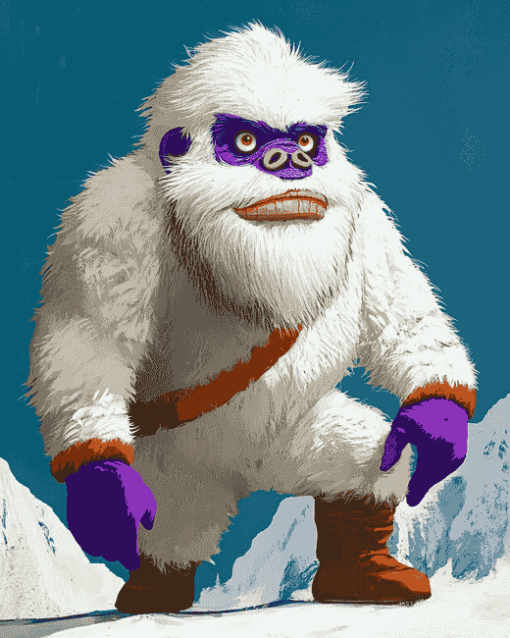 Animation Yeti Diamond Painting