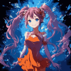 Animations and Manga Rise Kujikawa Diamond Painting