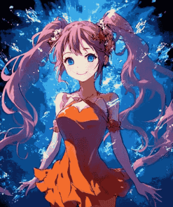 Animations and Manga Rise Kujikawa Diamond Painting