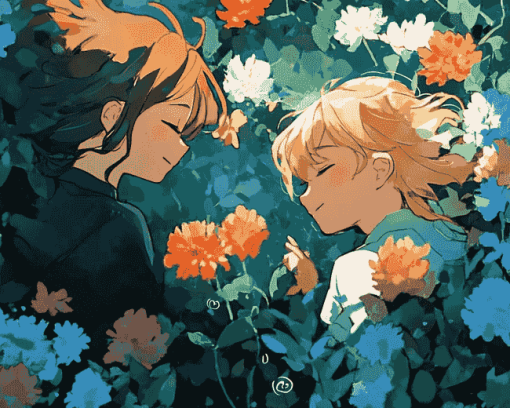 Anime Bloom Into You Diamond Painting