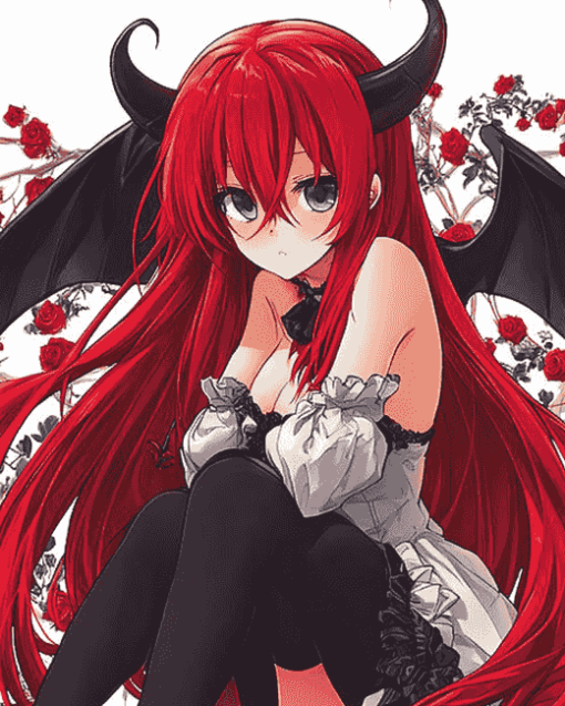 Anime Icon Rias Gremory Diamond Painting