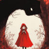 Anime Red Riding Hood Fantasy Diamond Painting