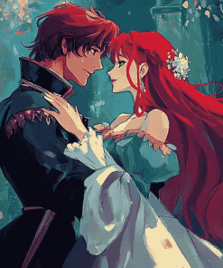 Anime Romance Romeo Juliet Diamond Painting