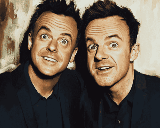 Ant and Dec Celebrated Actors Diamond Painting