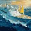 Anthem Of The Sea Ship Diamond Painting