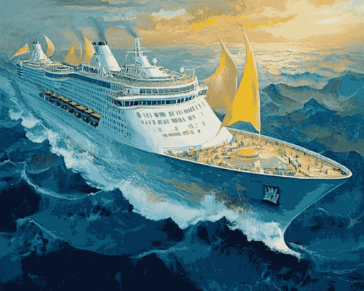 Anthem Of The Sea Ship Diamond Painting