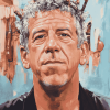 Anthony Bourdain Celebrity Diamond Painting