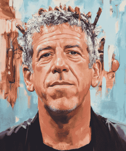 Anthony Bourdain Celebrity Diamond Painting