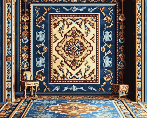 Antique Diamond Carpet Diamond Painting