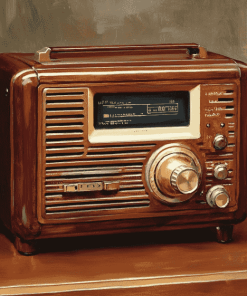 Antique Radio Diamond Painting