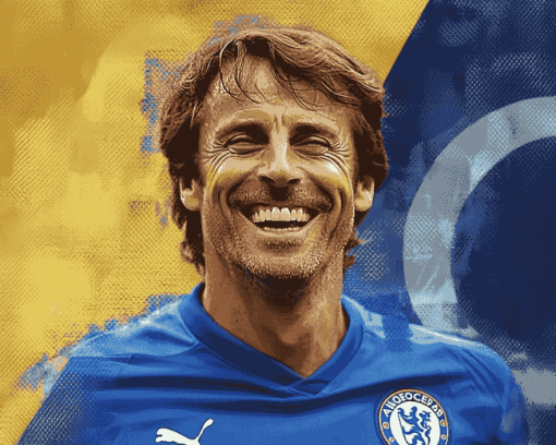 Antonio Conte Famous Footballer Diamond Painting