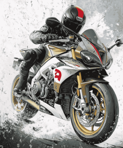 Aprilia Motorcycle Diamond Painting