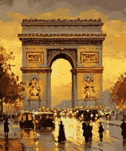 Arc Of Triomphe Paris Diamond Painting