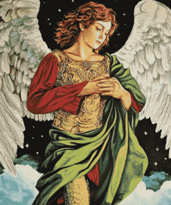 Archangel Vintage Diamond Painting