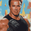 Arnold Schwarzenegger Star Diamond Painting