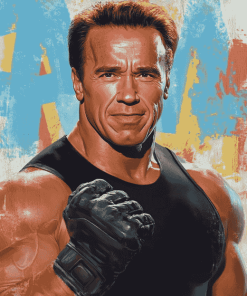 Arnold Schwarzenegger Star Diamond Painting