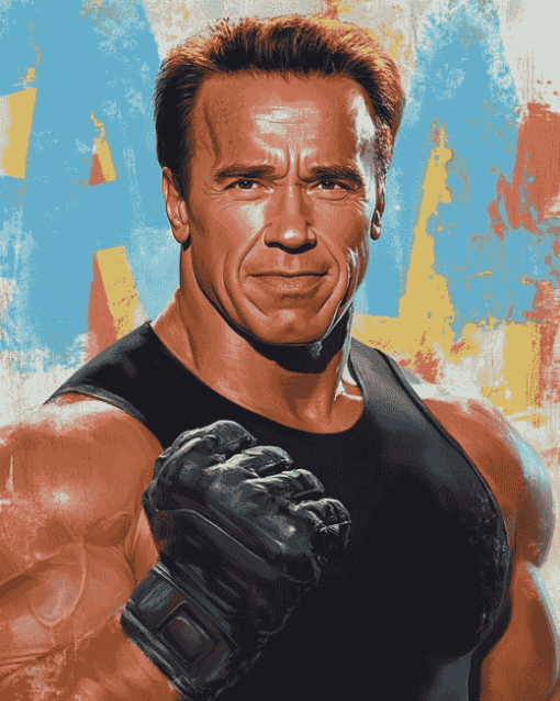 Arnold Schwarzenegger Star Diamond Painting