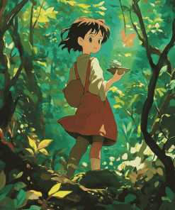 Arrietty Anime Diamond Painting