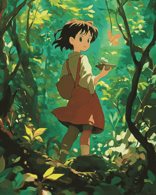 Arrietty Anime Diamond Painting